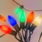 C9 LED Christmas Lights Outdoor 25Ft Outdoor Christmas Decorations String Light Waterproof with 26 C9 LED Multicolor Bulbs, Hanging Vintage Christmas Lights